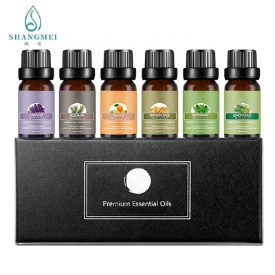 COA ODM Orange Aromatherapy Essential Oils Set 6pcs Perawatan Jerawat