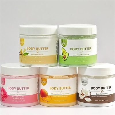 Body Lotion Pelembab Alami Shea Butter Whipped Rainbow Body Butter